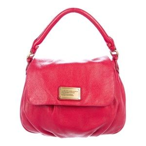 Cranberry RED leather Marc by Marc Jacobs bag used